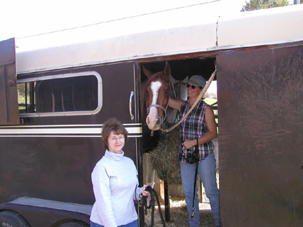 Dee arrives